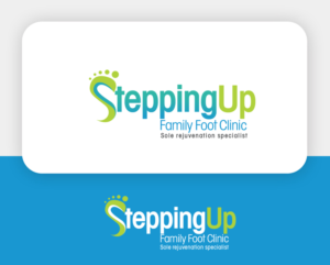 Logo Design by pinky for Stepping Up Family Foot Clinic | Design: #7358733