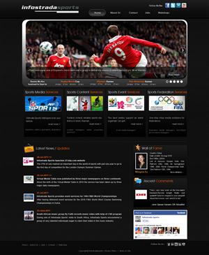 Web Design by webxvision for Infostrada Sports | Design: #386825
