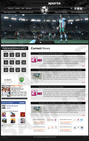 Web Design by pb for Infostrada Sports | Design: #377068