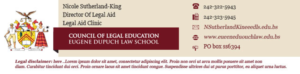 Diseño De Banner Publicitario por Kristina Andonoff para Eugene Dupuch Law School | Diseño #7354646