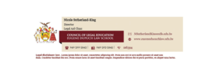 Banner Ad Design by Kristina Andonoff for Eugene Dupuch Law School | Design: #7528352