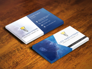 Visitenkarten-Design von Pram Shaw für LED Innovations | Design: #7251709