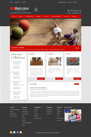 Web Design by pb for this project | Design: #1845978