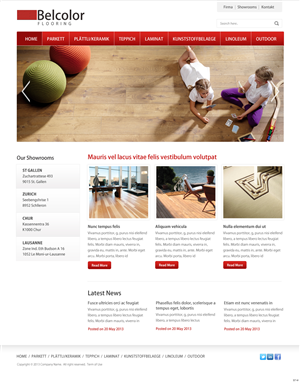 Web Design by pb for this project | Design: #1845985