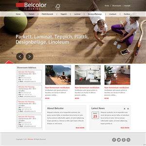 Web Design by pb for this project | Design: #1850534