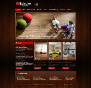 Web Design Project / Website relaunch - BELCOLOR | Web-Design von TechWise