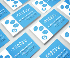Business Card Design by JK18 for Pet Grief And Compassion | Design: #7266647