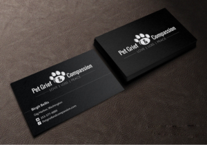 Business Card Design by Creations Box 2015 for Pet Grief And Compassion | Design: #7277903