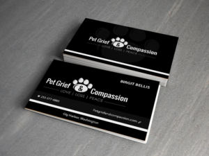Business Card Design by Creations Box 2015 for Pet Grief And Compassion | Design: #7277917