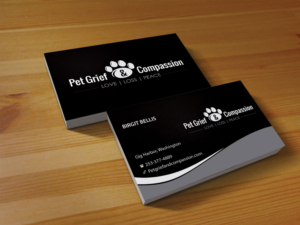 Business Card Design by Creations Box 2015 for Pet Grief And Compassion | Design: #7277922