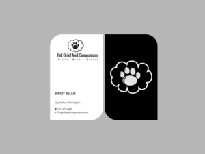 Business Card Design by Creations Box 2015 for Pet Grief And Compassion | Design: #7277938