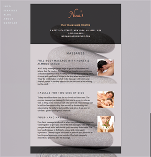 Web Design by Mitch for this project | Design: #1858476