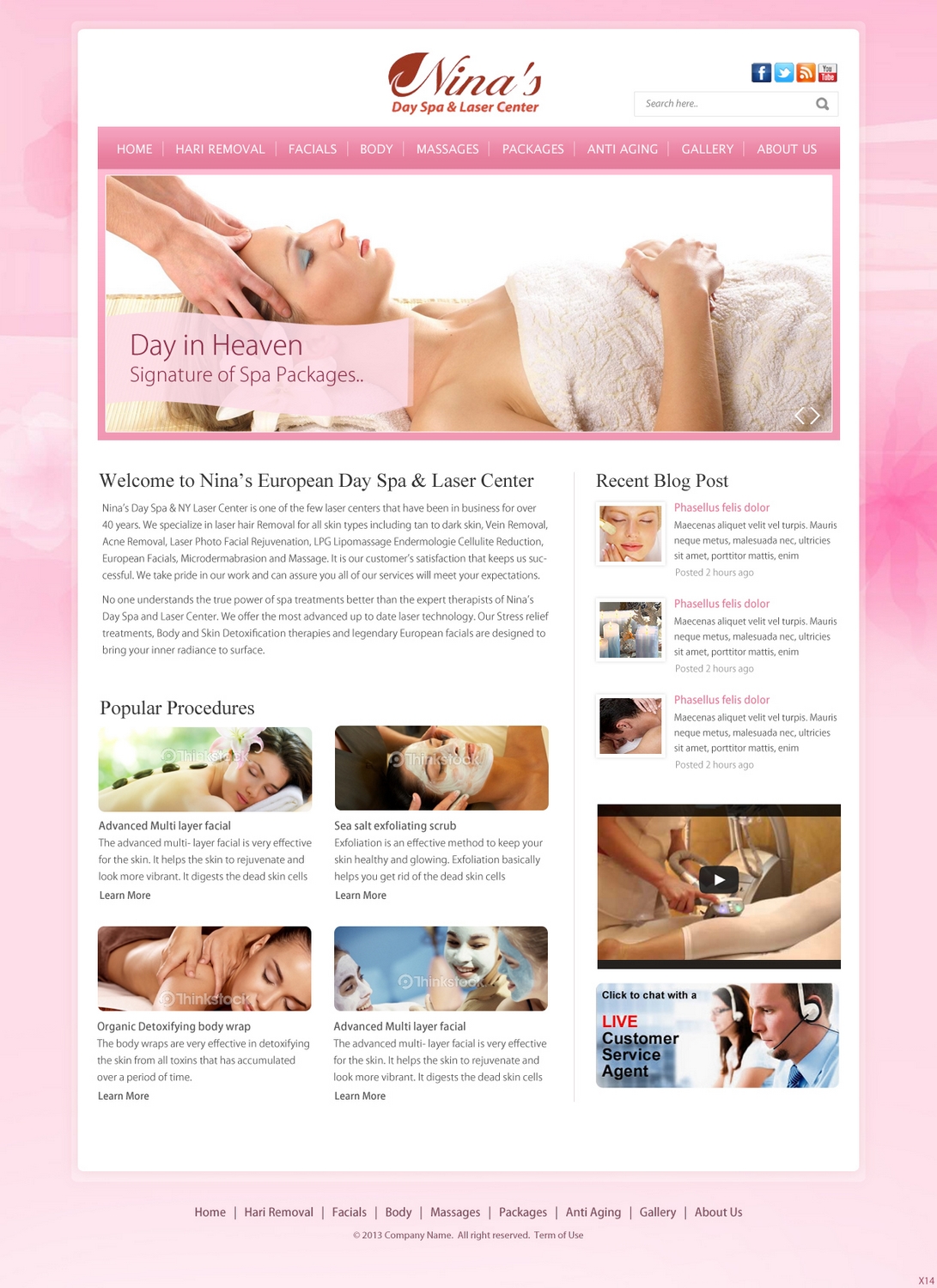 Web Design by pb for this project | Design #1850793