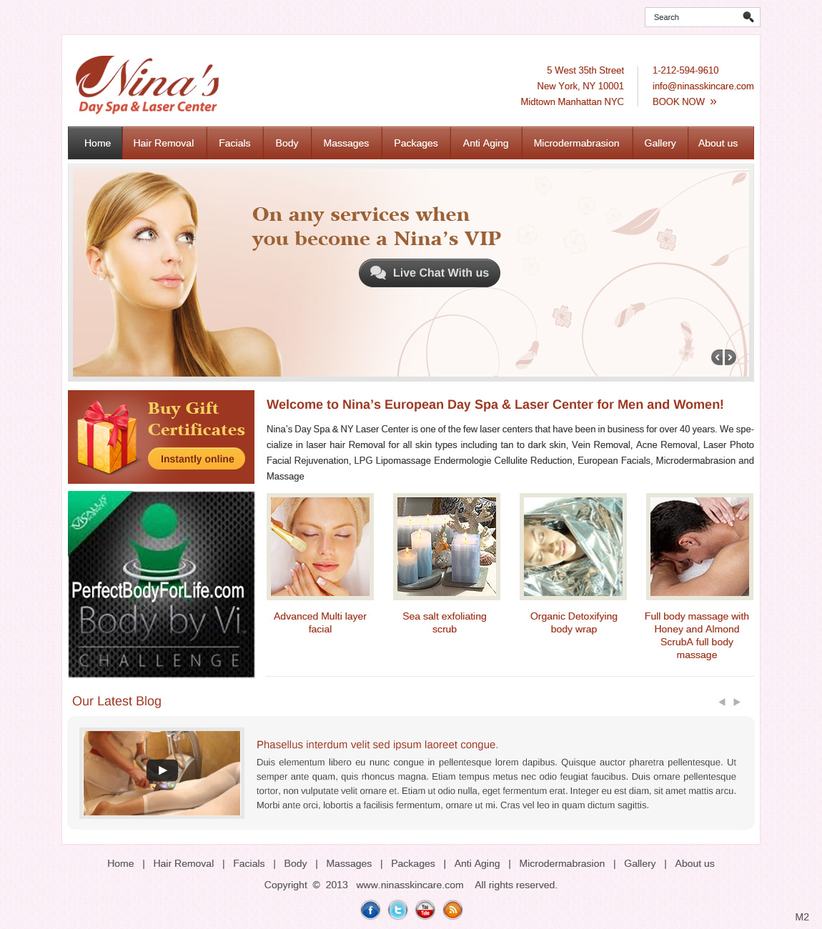 Web Design by pb for this project | Design #1850797