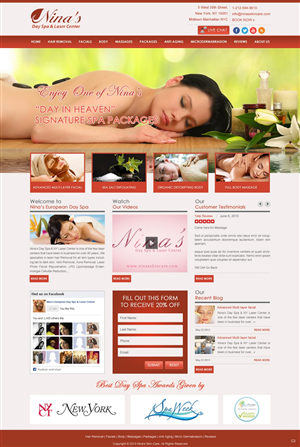 Web Design by pb for this project | Design: #1925409