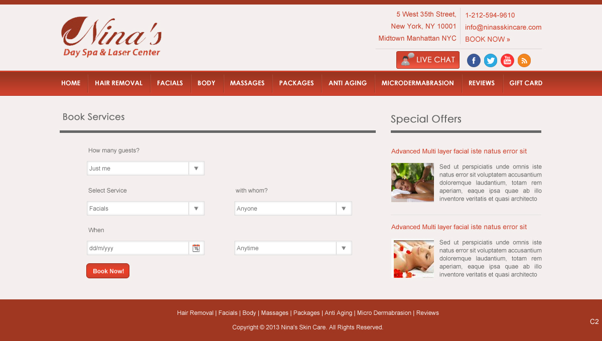 Web Design by pb for this project | Design #1972619