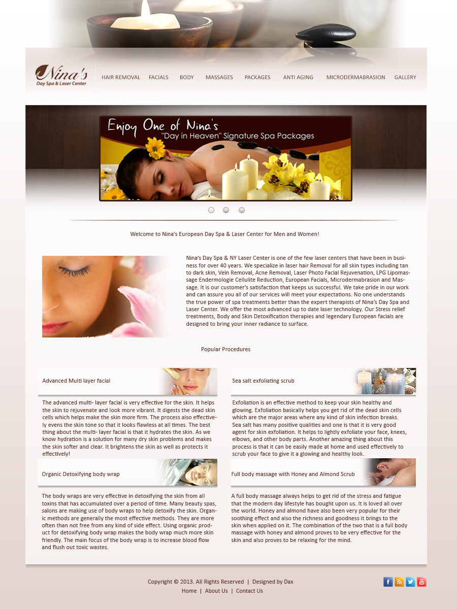 Web Design by m.david89 for this project | Design #1868253