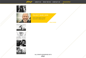 Web Design by XM for PLAY MR | Design #1840914