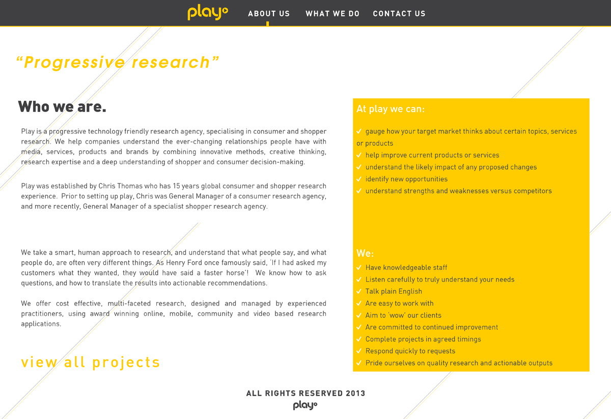 Web Design by XM for PLAY MR | Design #1840915