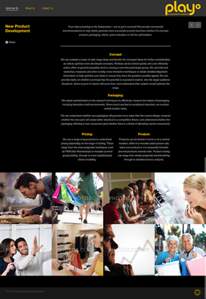 Web Design by Mitch for PLAY MR | Design #1858617