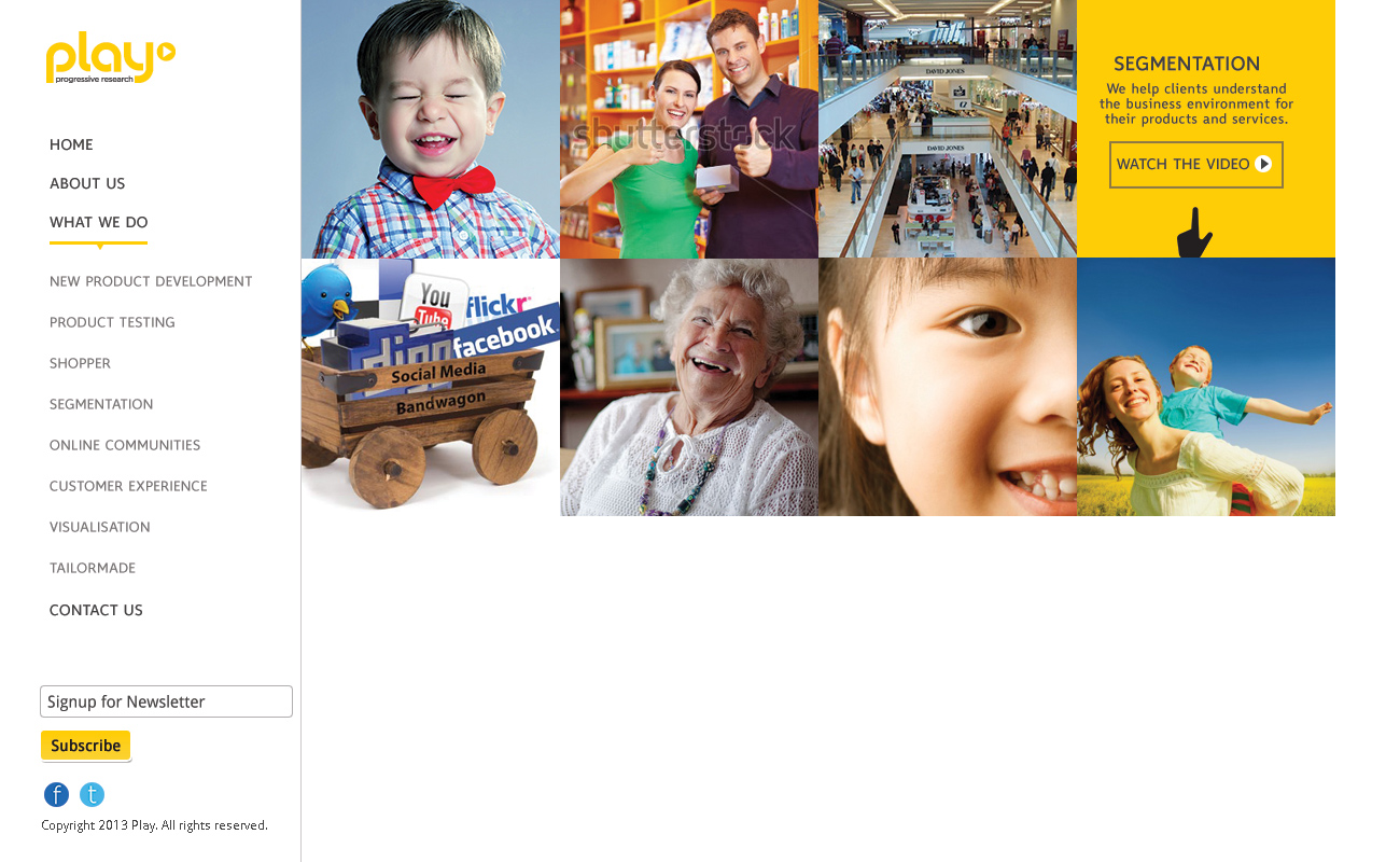 Web Design by Hetal  for PLAY MR | Design #1861224