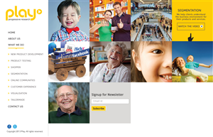 Web Design by Hetal  for PLAY MR | Design #1866235