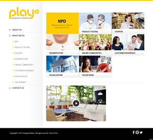 Diseño Web por pb para PLAY MR | Diseño: #1853911