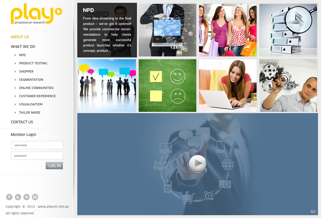 Web Design by pb for PLAY MR | Design #1860870