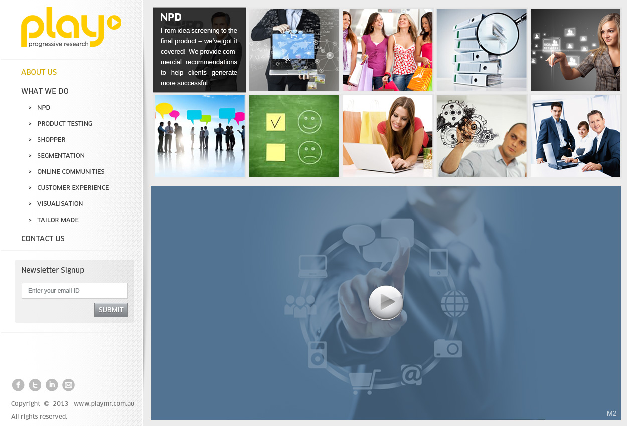 Web Design by pb for PLAY MR | Design #1873315