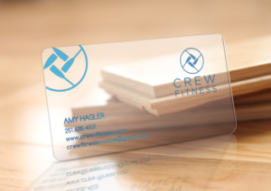 BUSINESS CARD for Crew Fitness, upscale rowing studio | Business Card Design by stoodio.id