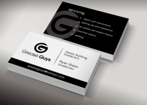 Business Card Design by Lanka Ama for Grease guys | Design: #7256989