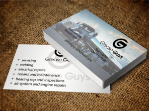 Business Card Design by Lanka Ama for Grease guys | Design: #7256997