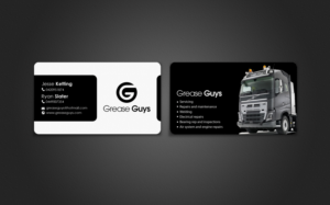 Business Card Design by chandrayaan.creative for Grease guys | Design: #7257671
