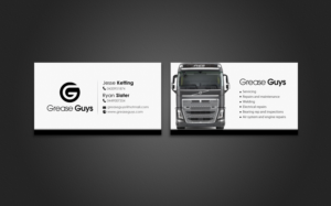 Business Card Design by chandrayaan.creative for Grease guys | Design: #7257672