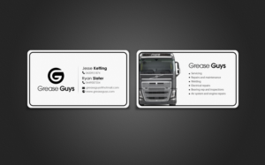 Business Card Design by chandrayaan.creative for Grease guys | Design: #7257674