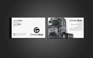 Business Card Design by chandrayaan.creative for Grease guys | Design: #7257678