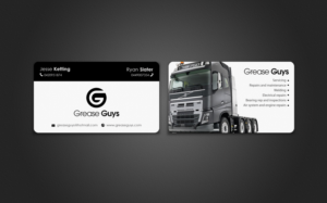 Business Card Design by chandrayaan.creative for Grease guys | Design: #7257679