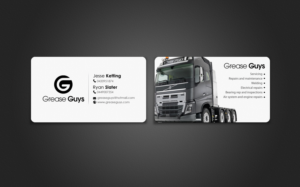 Business Card Design by chandrayaan.creative for Grease guys | Design: #7257680