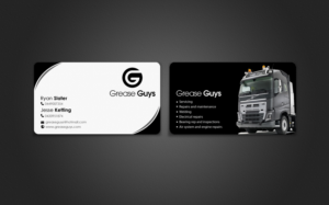Business Card Design by chandrayaan.creative for Grease guys | Design: #7257682