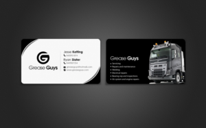 Business Card Design by chandrayaan.creative for Grease guys | Design: #7257683