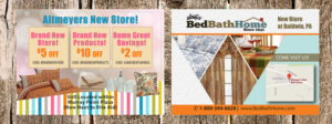 Postcard Design by Venus L. Penaflor for Altmeyers BedBathHome | Design #7340011