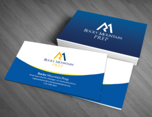 Business Card Design by  Artman for Rocky Mountain Prep | Design: #7278083