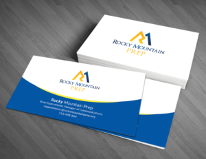 Business Card Design by  Artman for Rocky Mountain Prep | Design: #7278084