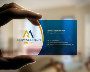 Business Card Design by INDIAN_Ashok for Rocky Mountain Prep | Design: #7253632