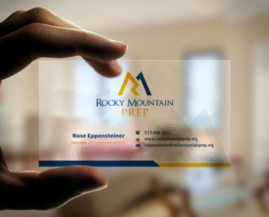 Business Card Design by INDIAN_Ashok for Rocky Mountain Prep | Design: #7253635