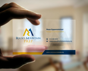 Business Card Design by INDIAN_Ashok for Rocky Mountain Prep | Design: #7253636