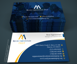 Business card for innovative, rigorous elementary charter school in Denver | Diseño de Tarjeta de Presentación por adiazudin