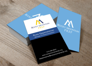 Business Card Design by Lanka Ama for Rocky Mountain Prep | Design: #7254227