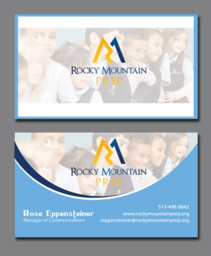 Business Card Design by Lanka Ama for Rocky Mountain Prep | Design: #7254236