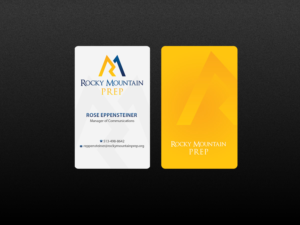 Business Card Design by Creations Box 2015 for Rocky Mountain Prep | Design: #7259244